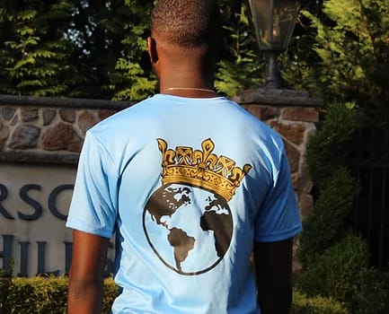 Light Blue Dri Fit Tee